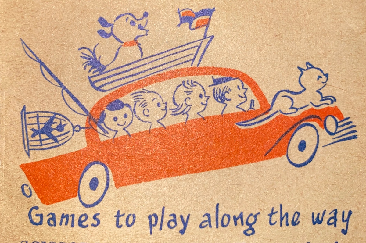 Top 10 Genius Activities for Kids on a Road Trip:  Inspired by Vintage Ephemera